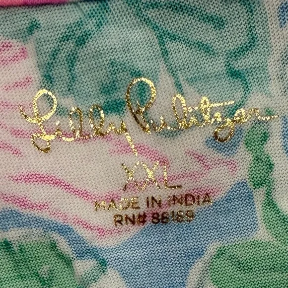 Lilly Pulitzer Lorina V-Neck Dress “Multi Lions Lair” Sz. XXL - Picture 5 of 16